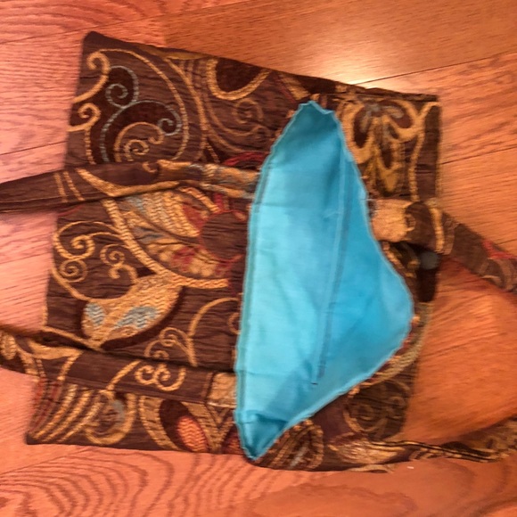 Gorgeous Handmade Floral Purse Handbag - Picture 6 of 6